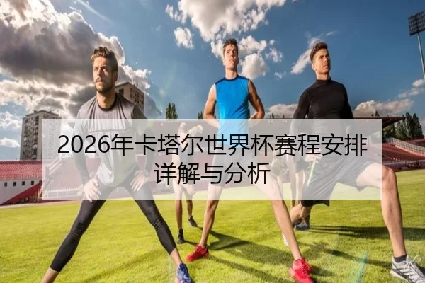 2026年卡塔尔世界杯赛程安排详解与分析